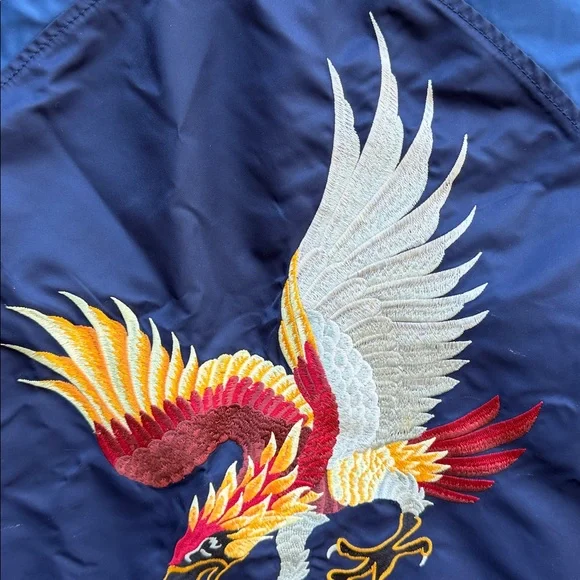 GAP Souvenir Embroidered Bomber Jacket Tapestry Japan Sukajan. Size L - Picture 6 of 14